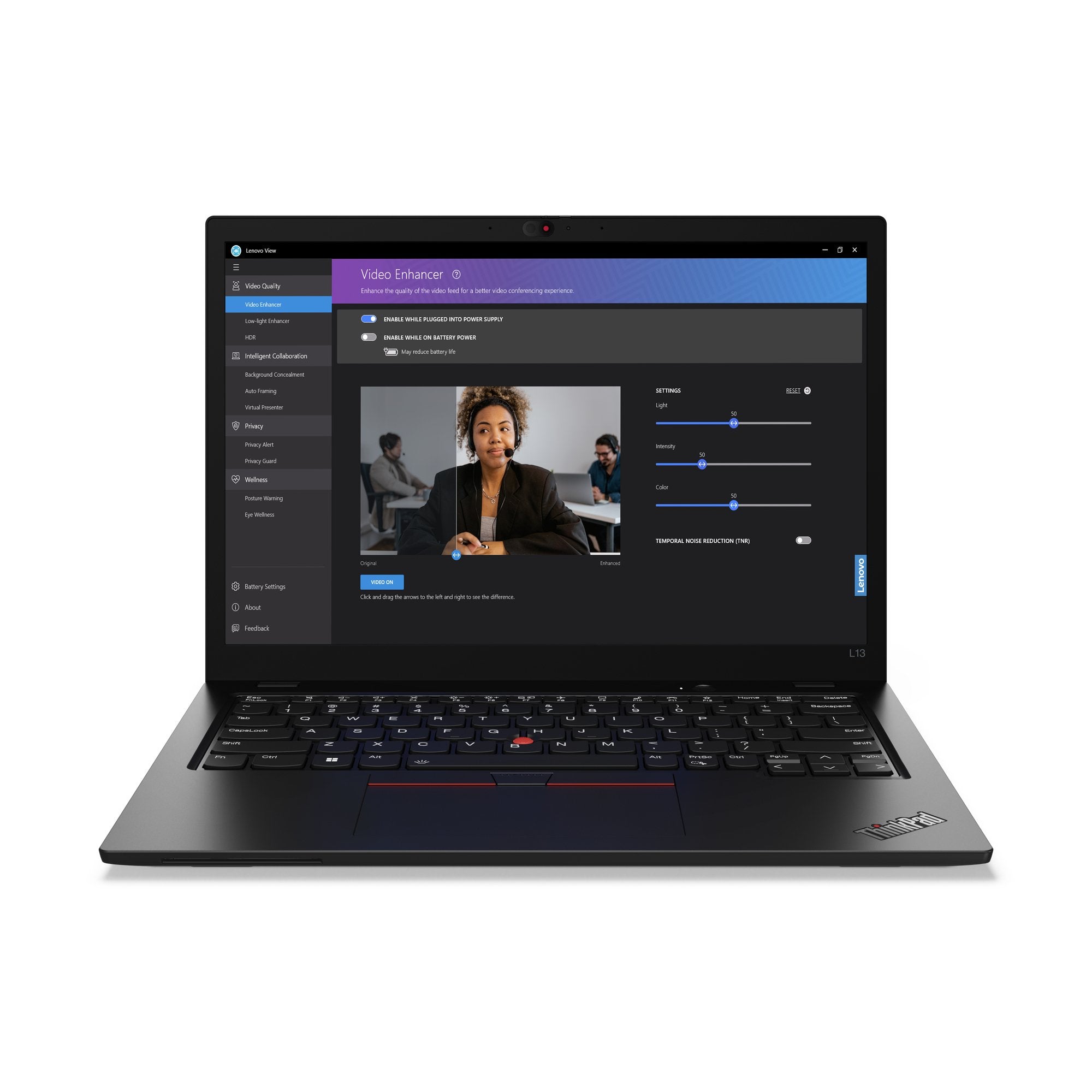 Portátil Lenovo Thinkpad L13 Gen 5 Ultra 7 155u 16gb 512gb Ssd 13.3" W11pro Upgradable To 4g 1año Premier Support + Co2 Offset