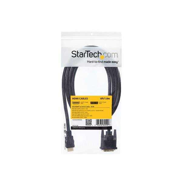 Startech Cable Hdmim A Dvi-Dm  1,8m