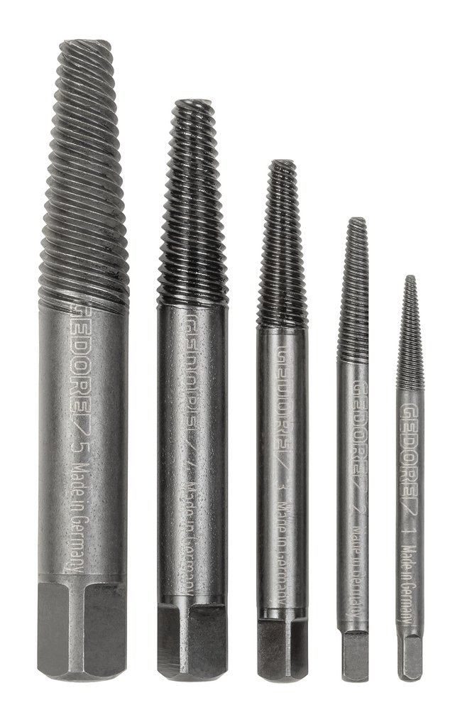Juego De Extractores De Tornillos Gedore , 5 Piezas, M3 - M18 6759620