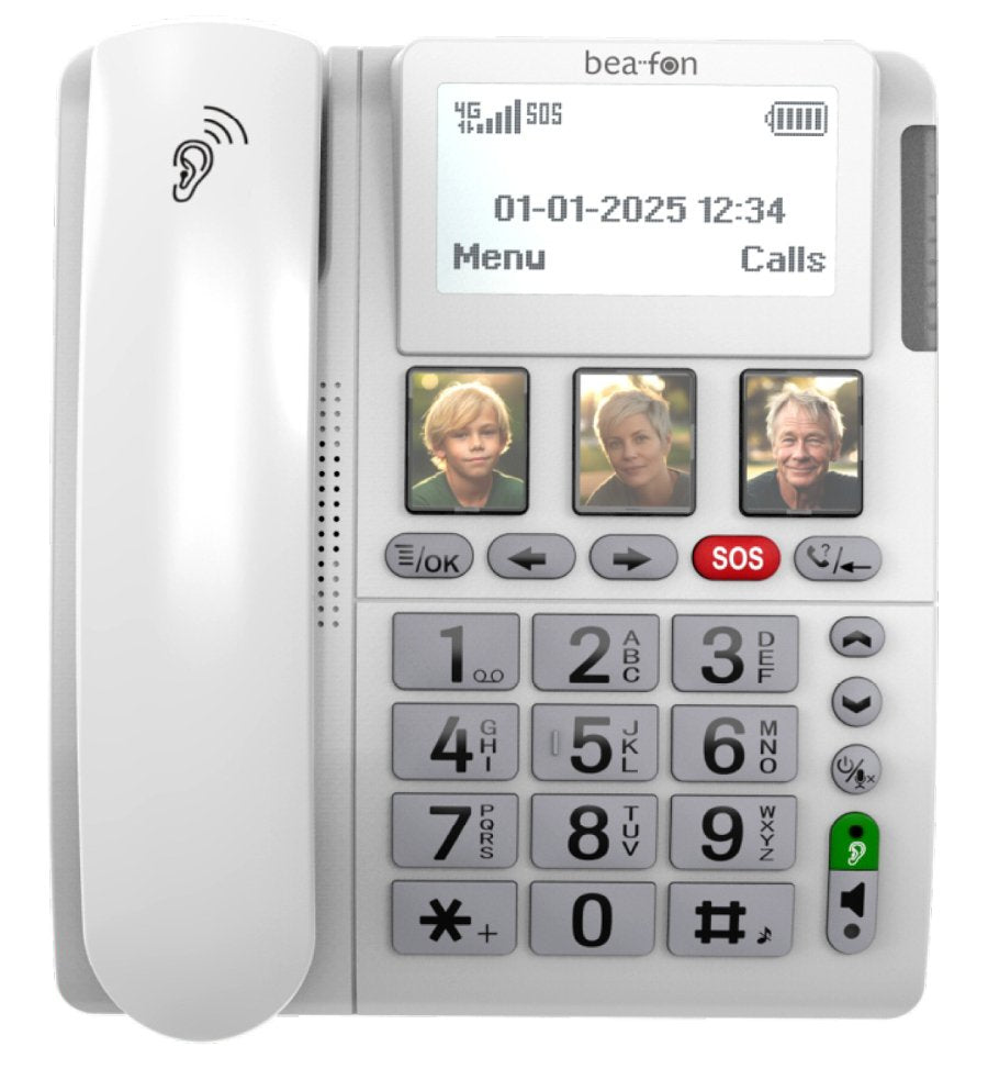 EAN 9120124822317 - Beafon ML10 LTE Teléfono inteligente Identificador de llamadas Blanco imagen 2