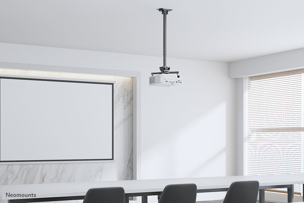 Soporte De Techo Universal Para Proyectores, Regulable En Altura (74,5-114,5 Cm) 35kg Cl25-550bl1 Neomounts