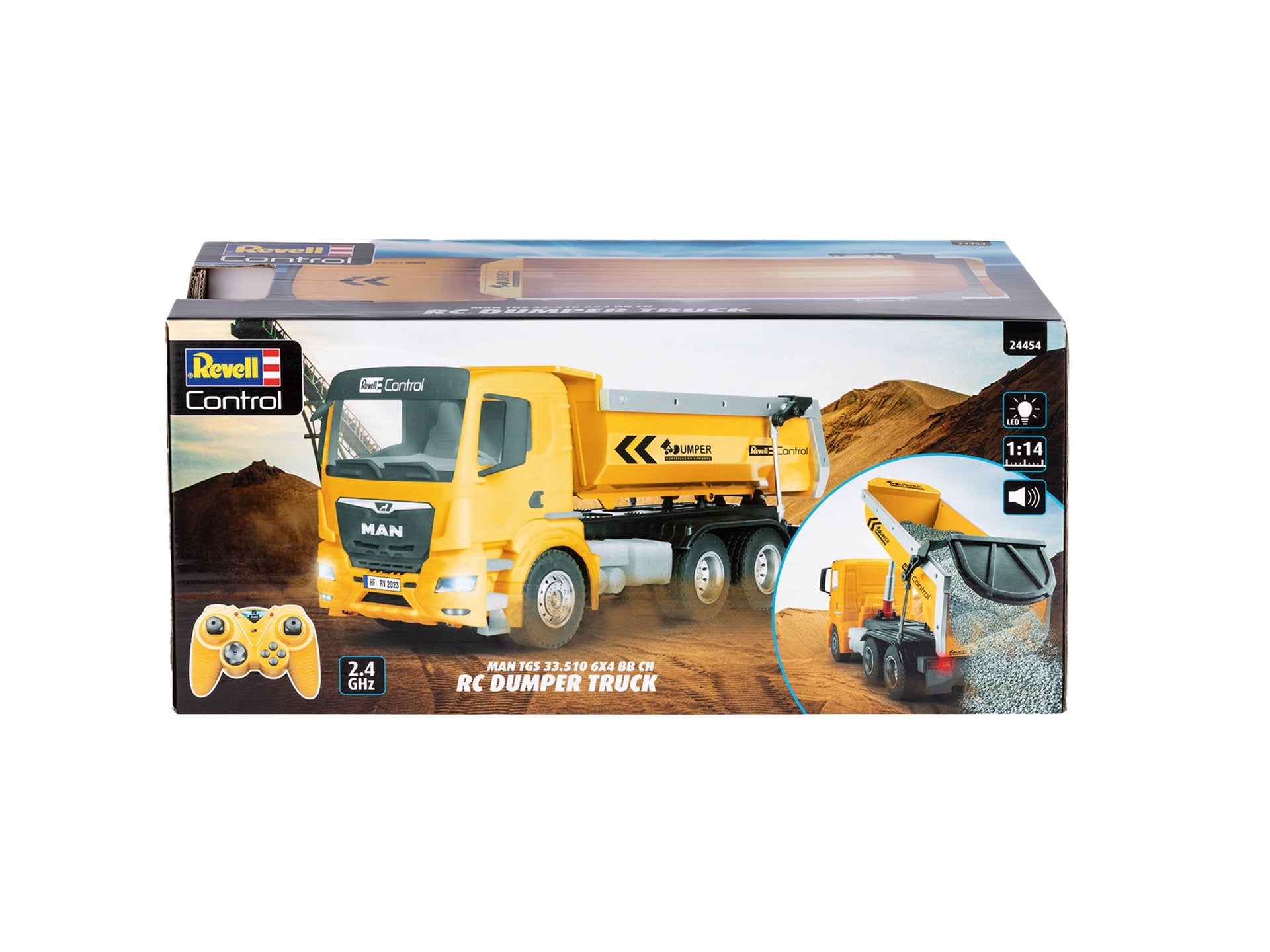 EAN 4009803244549 - Revell 24454 modelo controlado por radio Camión basculante Motor eléctrico 1:14 imagen 11
