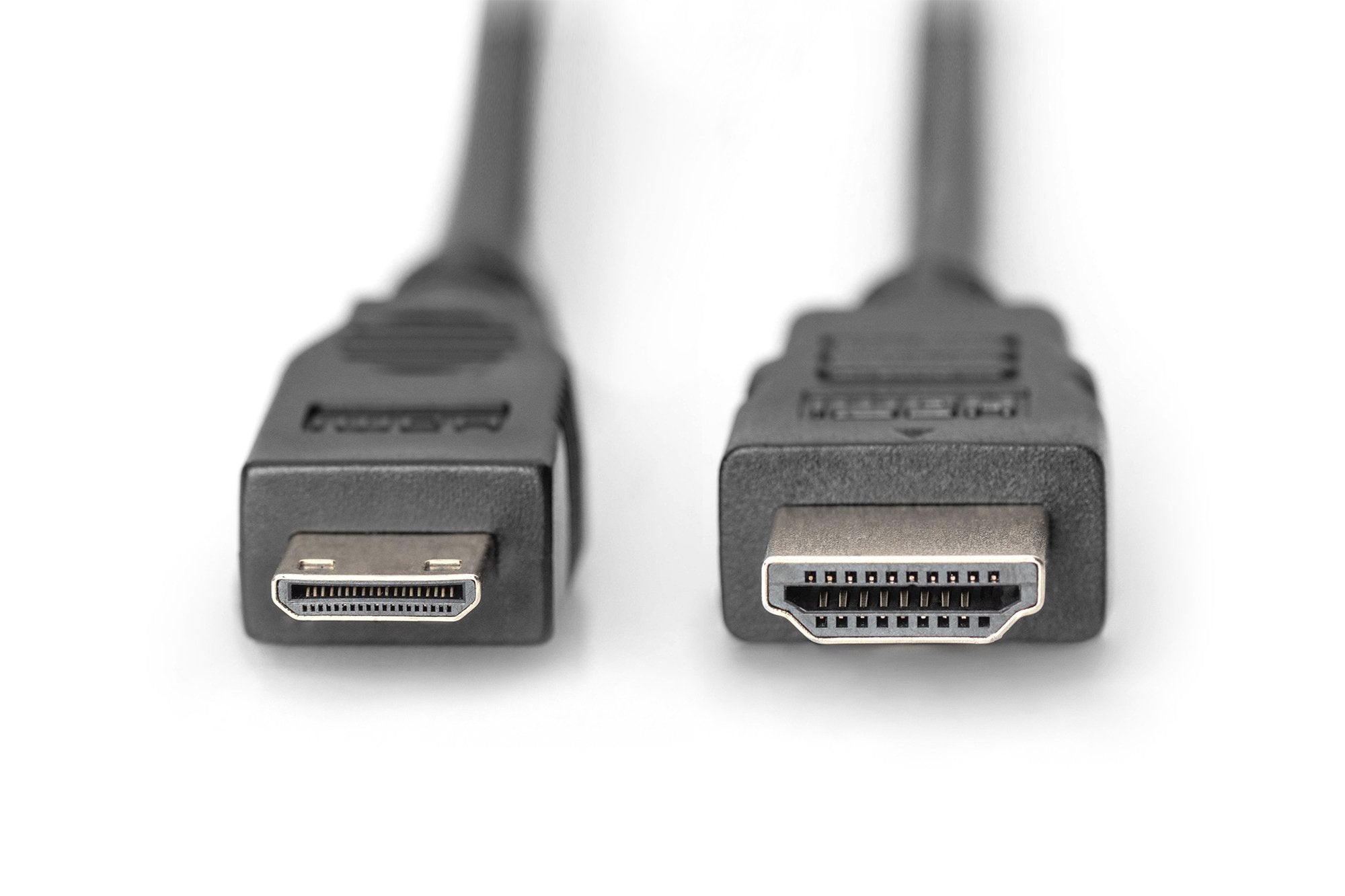 Assmann Hdmi 1.3 Highspeed Connection Cable Hdmi A M /Minihdmi C M 3m Black