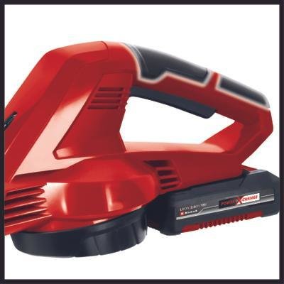 Soplador De Hojas Inalámbrico Einhell Ge-Cl 18 Li E Kit, 18 Voltios, Soplador De Hojas (Rojo/Negro, Batería De Iones De Litio De 2,0 Ah) 3433533