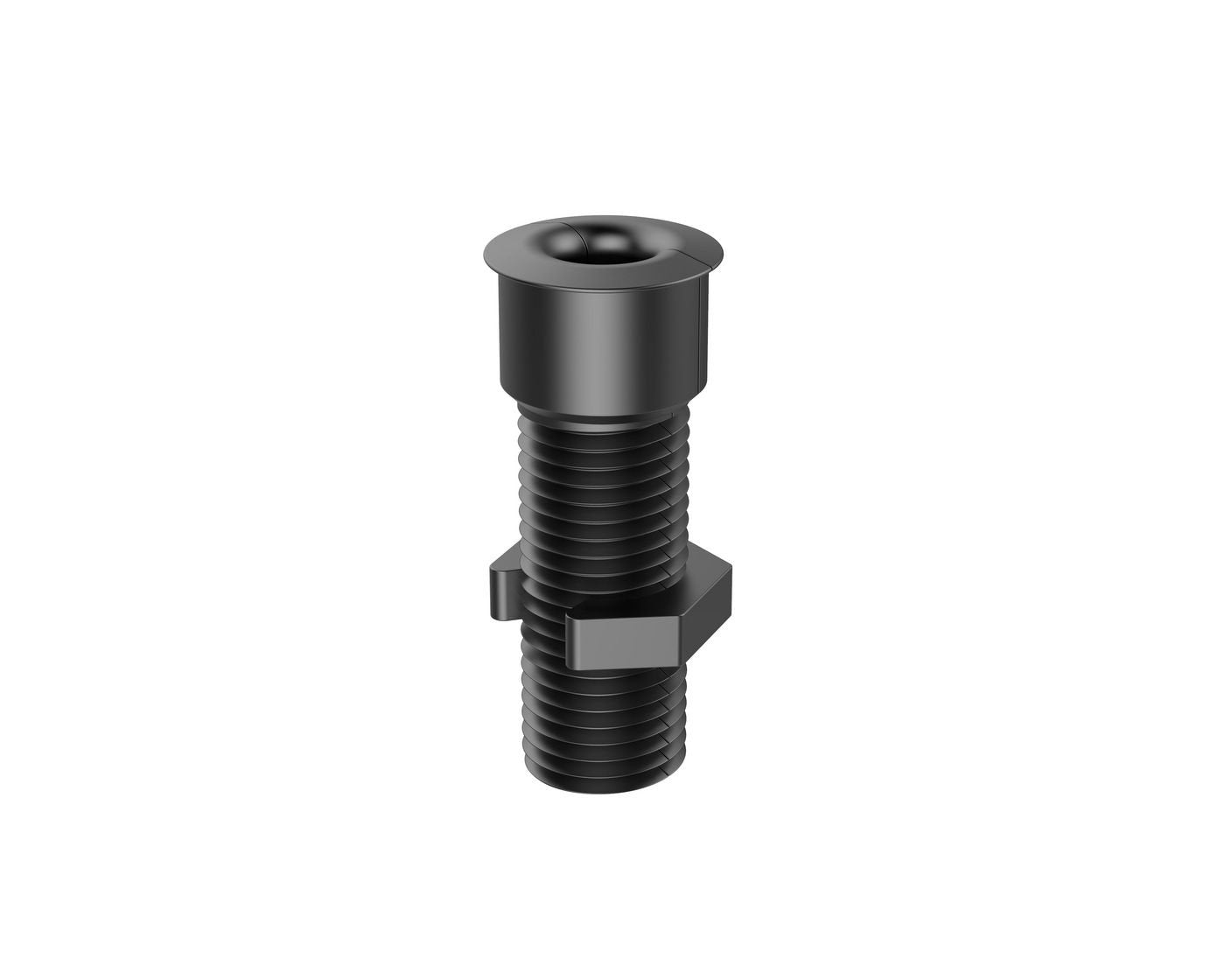 Solution For Cables Through Desks Black Large Up To 55mm