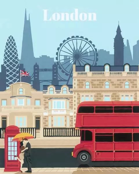 Ravensburger Creart - Colorido Londres, Malen 23525