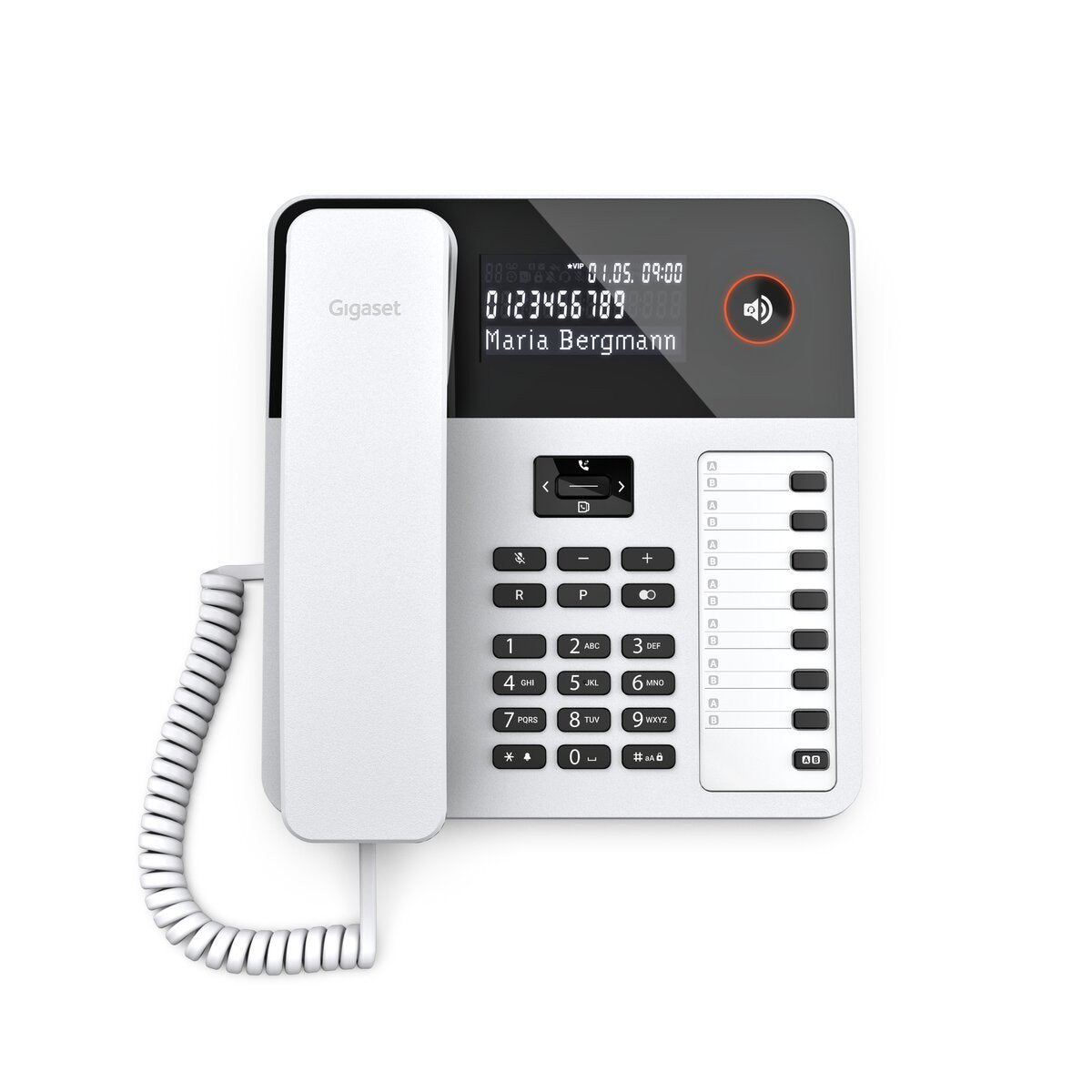 EAN 4255781906607 - Gigaset DESK 600 Teléfono analógico Identificador de llamadas Blanco imagen 5