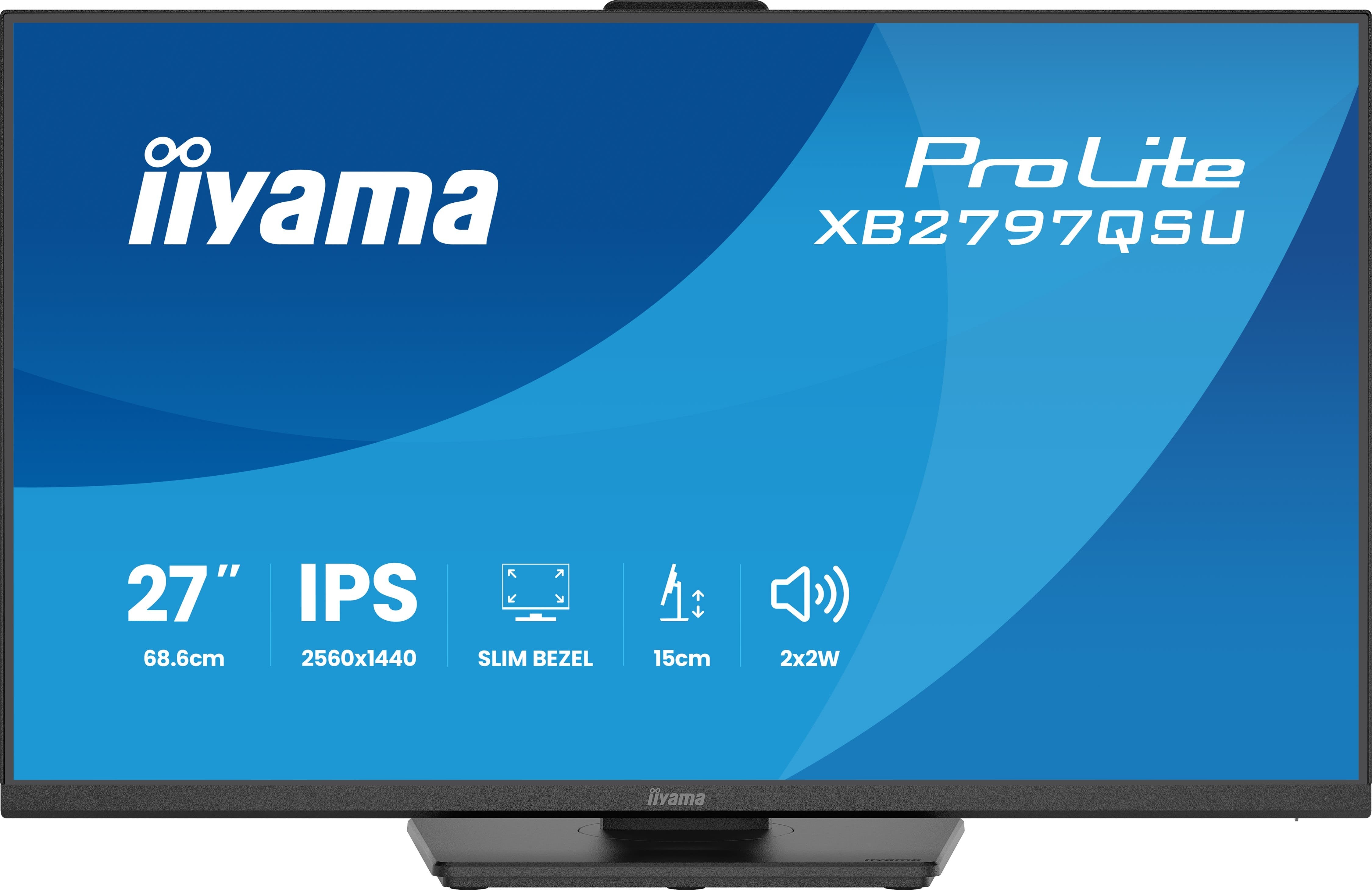 Iiyama 68.6cm 27" Xb2797qsu-B1 16:9 2xhdmi+Dp+2xusb-C