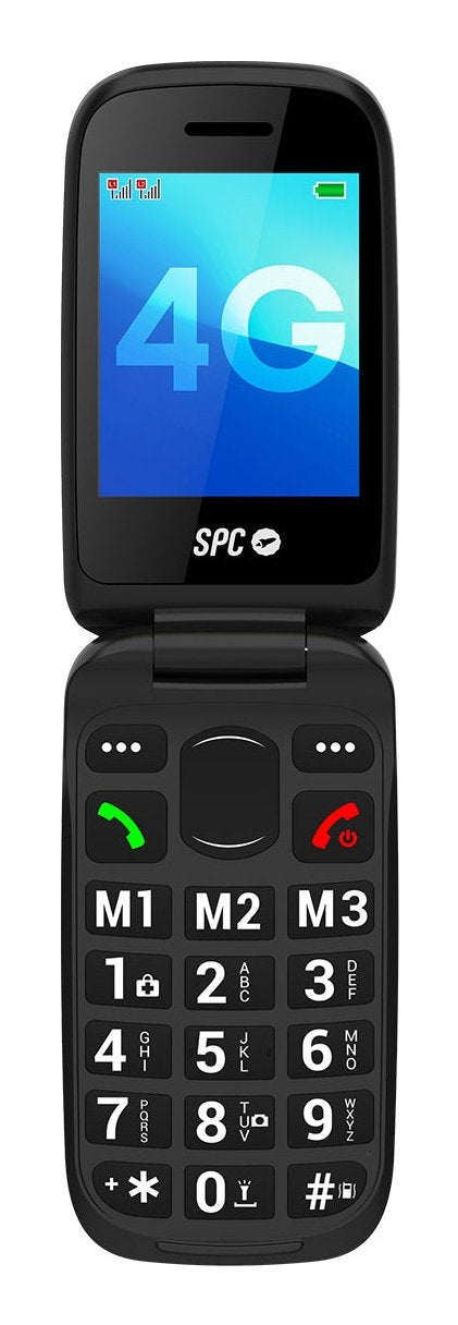 EAN 8436609913571 - SPC Harmony 2 7,11 cm (2.8") 124,5 g Negro Teléfono para personas mayores imagen 3