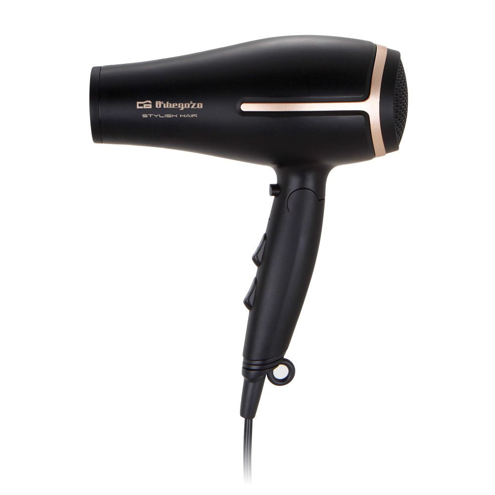 Orbegozo Secador Plegable Profesional - Potencia Y Comodidad En Un Diseño Compacto - 3 Niveles De Temperatura - 2
