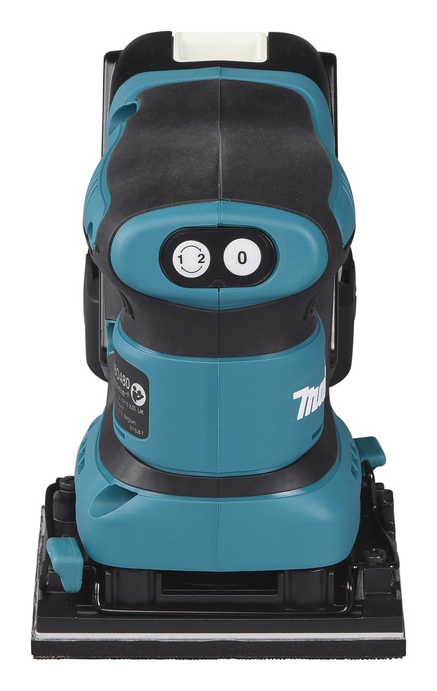 Lijadora Makita Dbo480z Portátil Lijadora Rotorbital 14000 Opm Negro, Azul 210 W