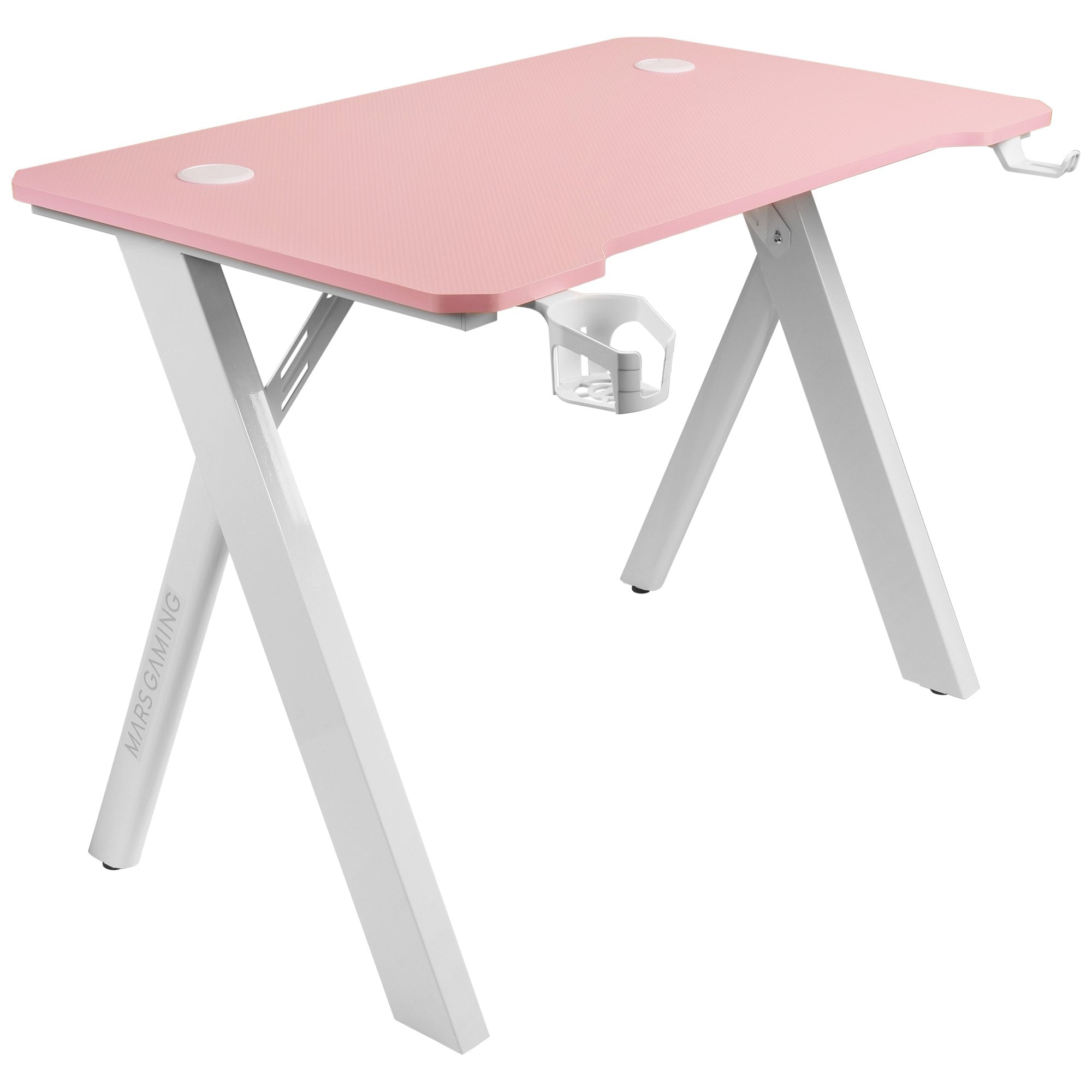 Mesa Gaming Mars Gaming Mgd100rgb 100 X 60 X 74cm Rosa