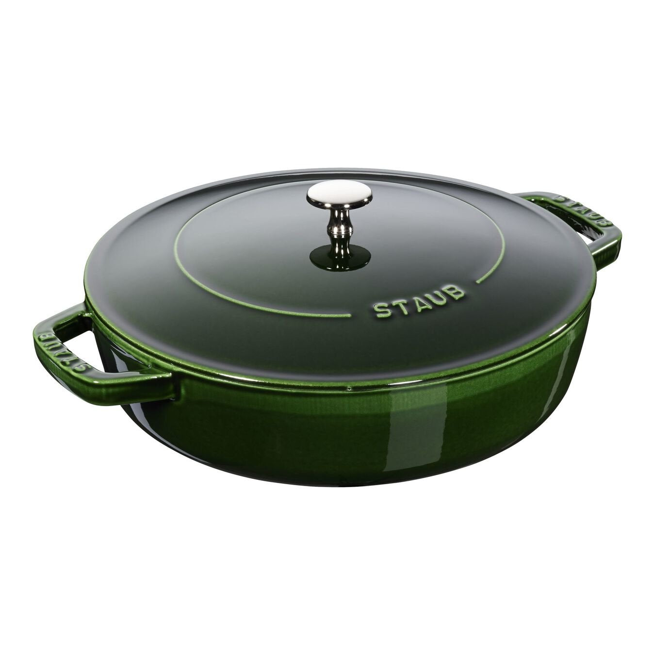 Staub Bräter Chistera 28 Cm Basilikumgrün
