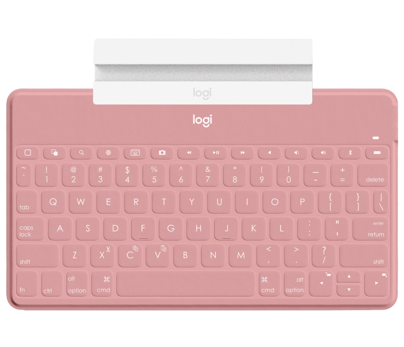 Teclado Compacto Inalámbrico Por Bluetooth Logitech Keys-To-Go Para Iphone Rosa