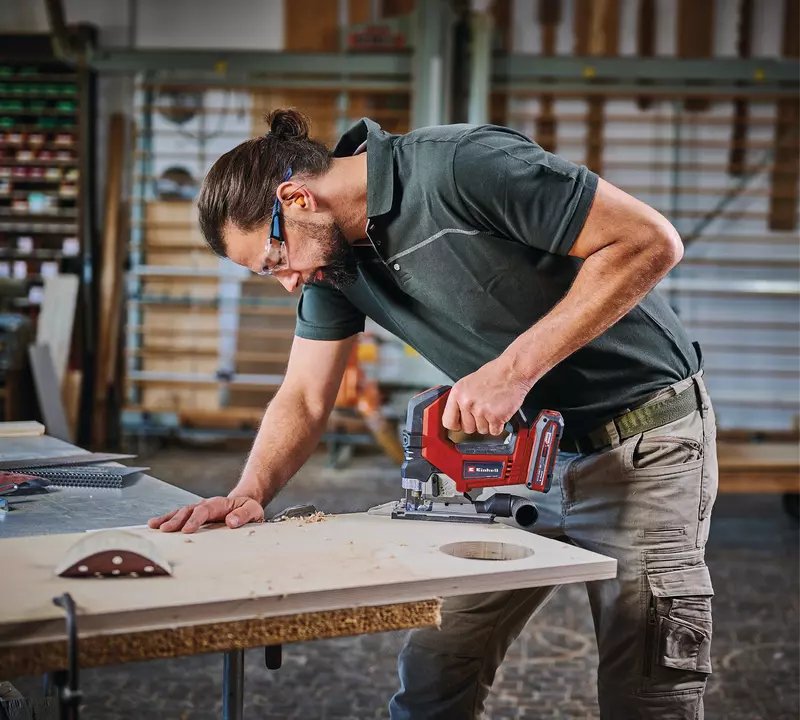 Einhell Tp-Js 18/135 Li Bl-Solo, 4321260, Sierra De Calar Rojo/Negro