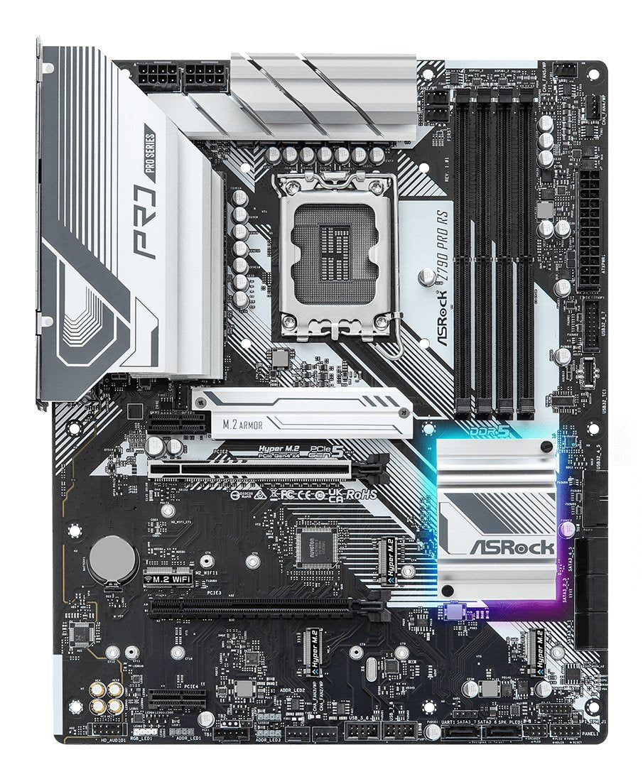 EAN 4710483940767 - Asrock Z790 Pro RS Intel Z790 LGA 1700 ATX imagen 3