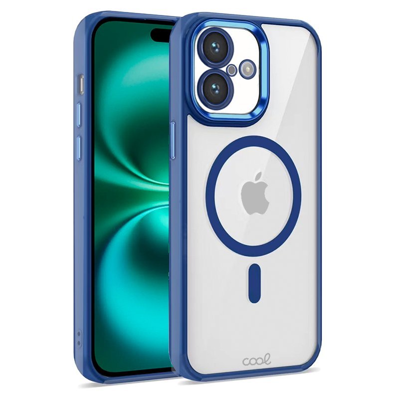 Funda Cool Iphone 16 Plus Magnetica Azul