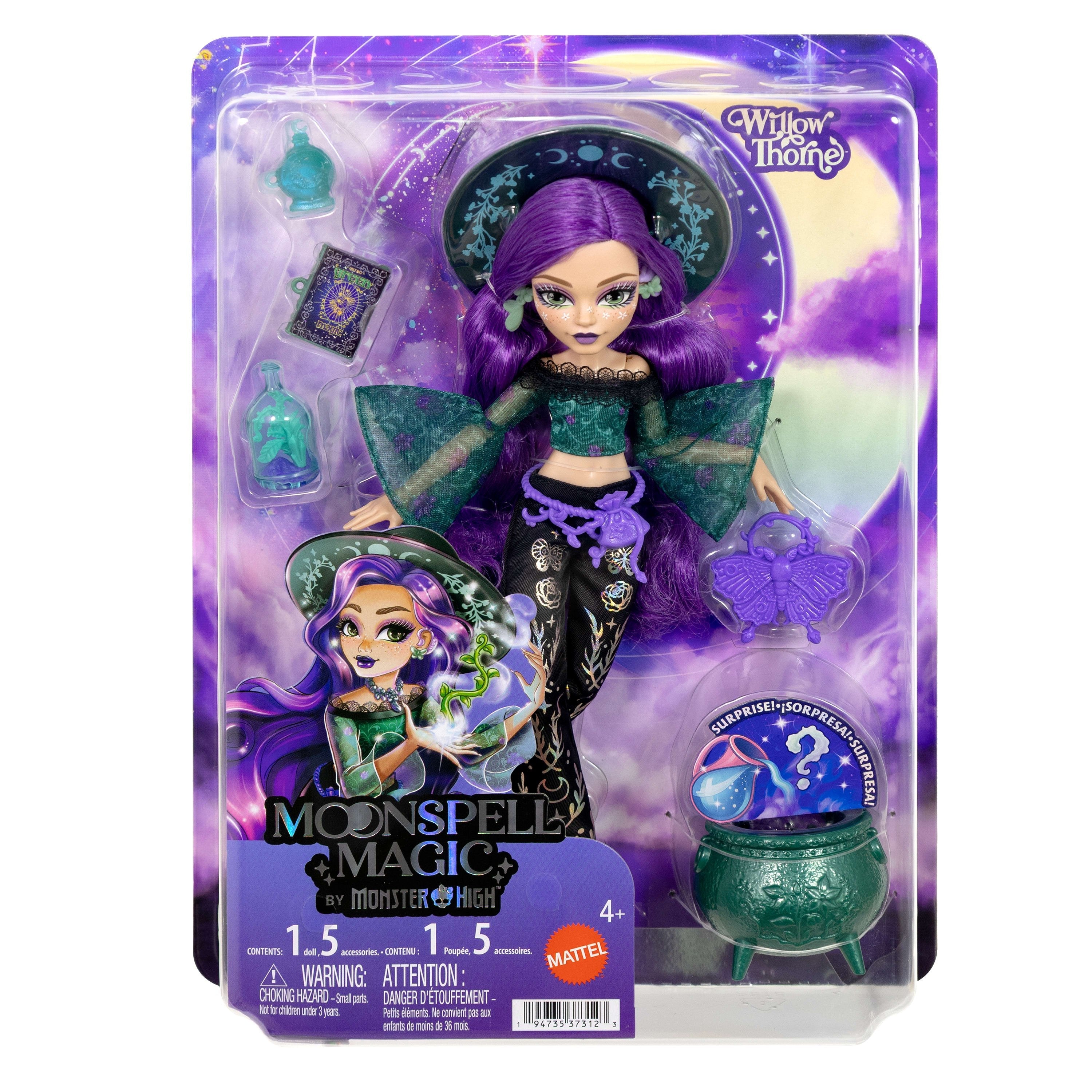 Muñeca Willow Nature Moonspell Magic Monster High