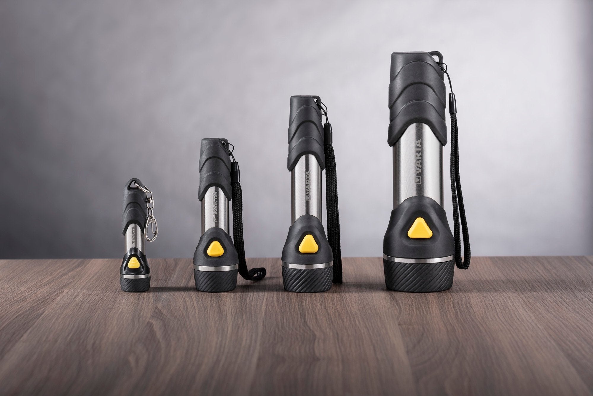 Varta Day Light Key Chain Light Linterna De Llavero Aluminio, Negro Led 1aaa