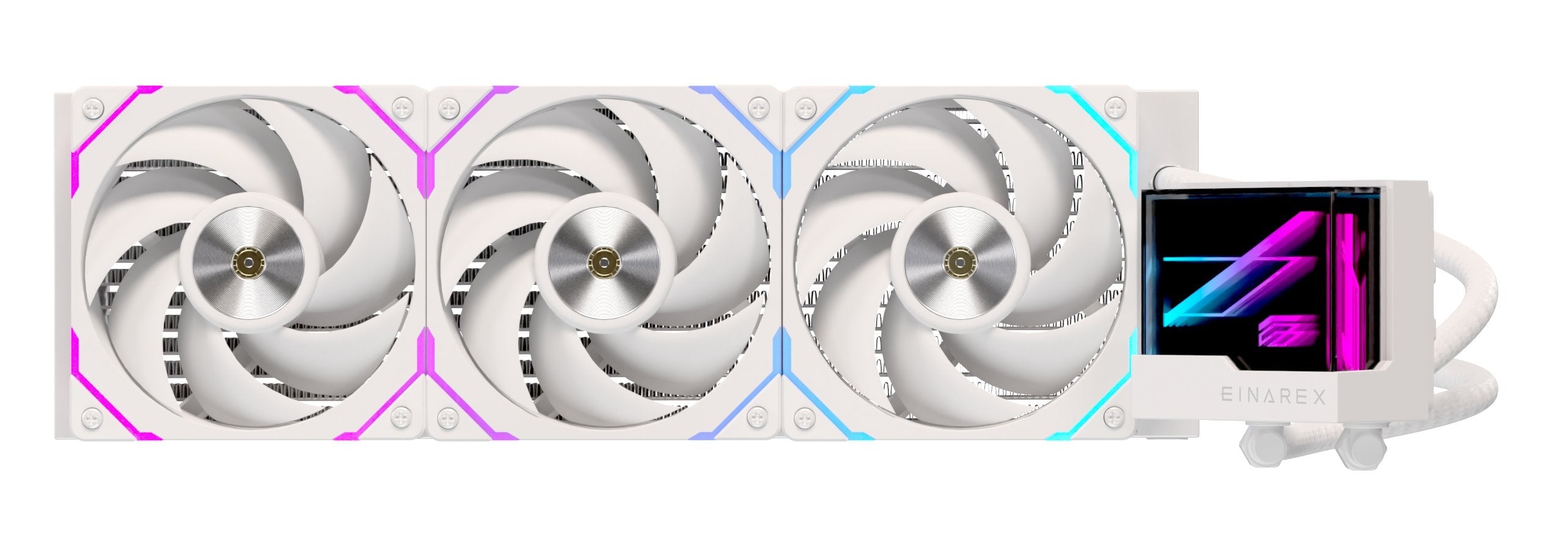 Refrigerador Liquido Cpu Einarex Vertex 360 Blanco Exwc-Vx-1360r-W