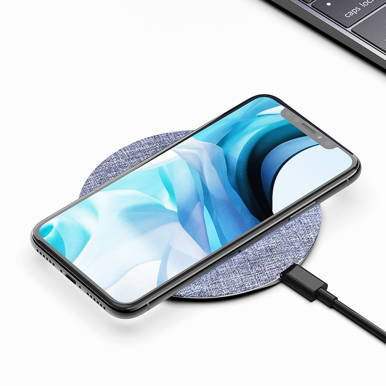 Cargador Inalámbrico Ultrafino De La Serie Ufo (15 W)