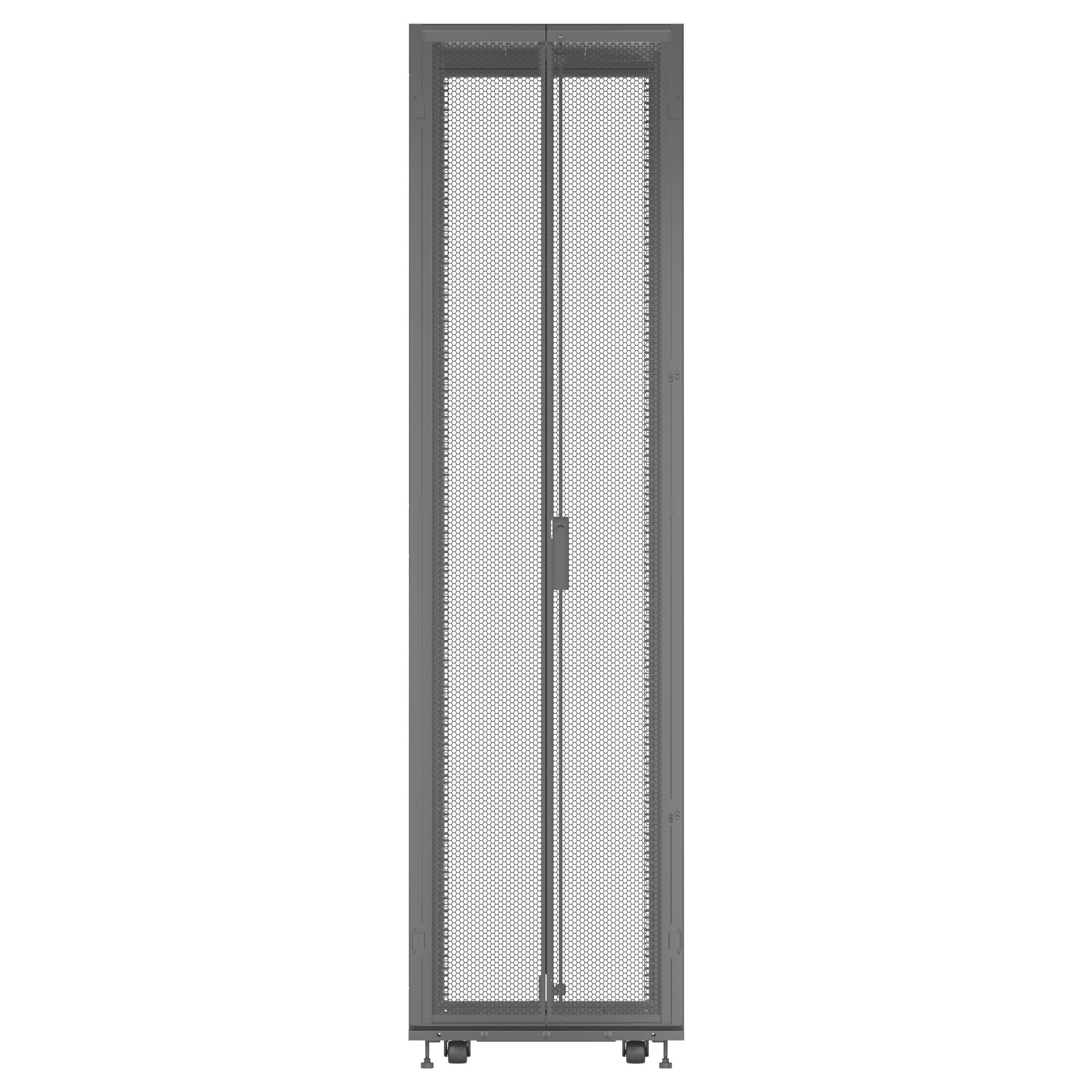 EAN 4061471035041 - Vertiv VR3307 armario rack 48U Rack o bastidor independiente Negro, Transparente imagen 4