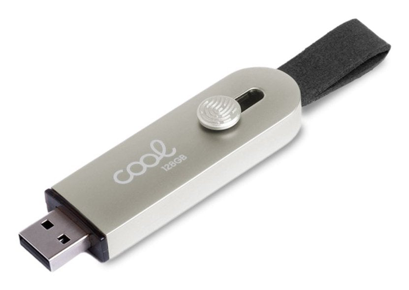 Pendrive 128gb Usb 2.0 Cool Optimus Silver