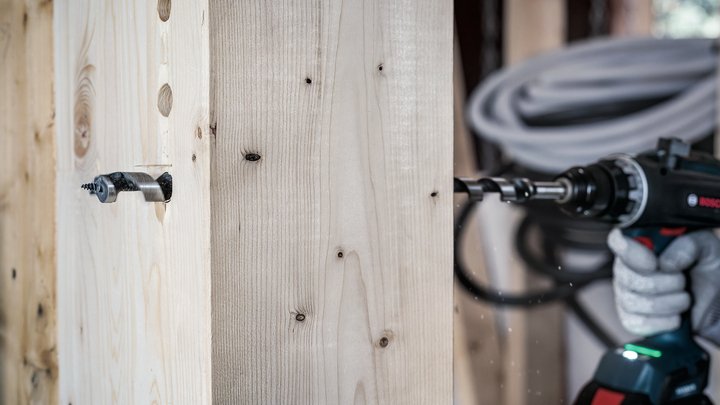 Taladro Sinfín Para Madera Bosch Professional, Ø 14 Mm, Longitud Útil 170 Mm 2608597628