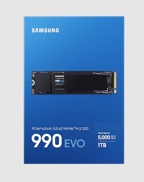 EAN 8806095300276 - Samsung 990 EVO 1 TB M.2 PCI Express 4.0 NVMe V-NAND TLC imagen 7