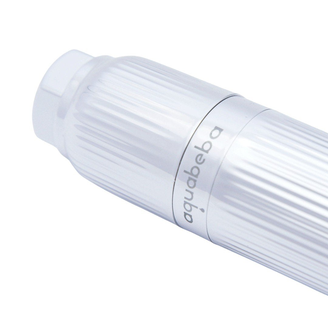 EAN 8437028106148 - Aquabeba AQUAFILTER CHROME SHOWER FILTER Sistema de filtración de agua conectado directamente al grifo Cr imagen 1