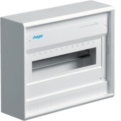 Hager Kleinverteiler Va12cn 1reihig 12 Platzeinheiten (O. Tr)