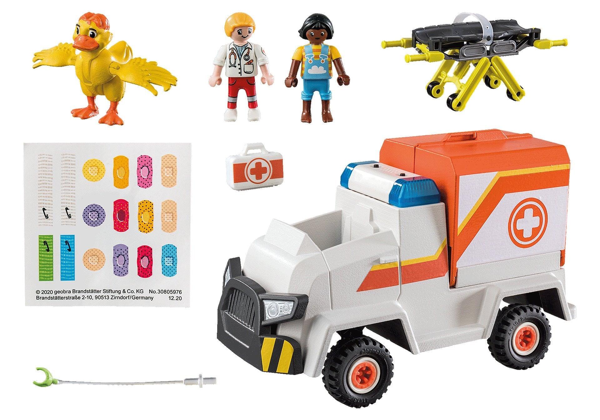 Playmobil 70916 Duck On Call Vehiculo De Emergencia Ambulancia