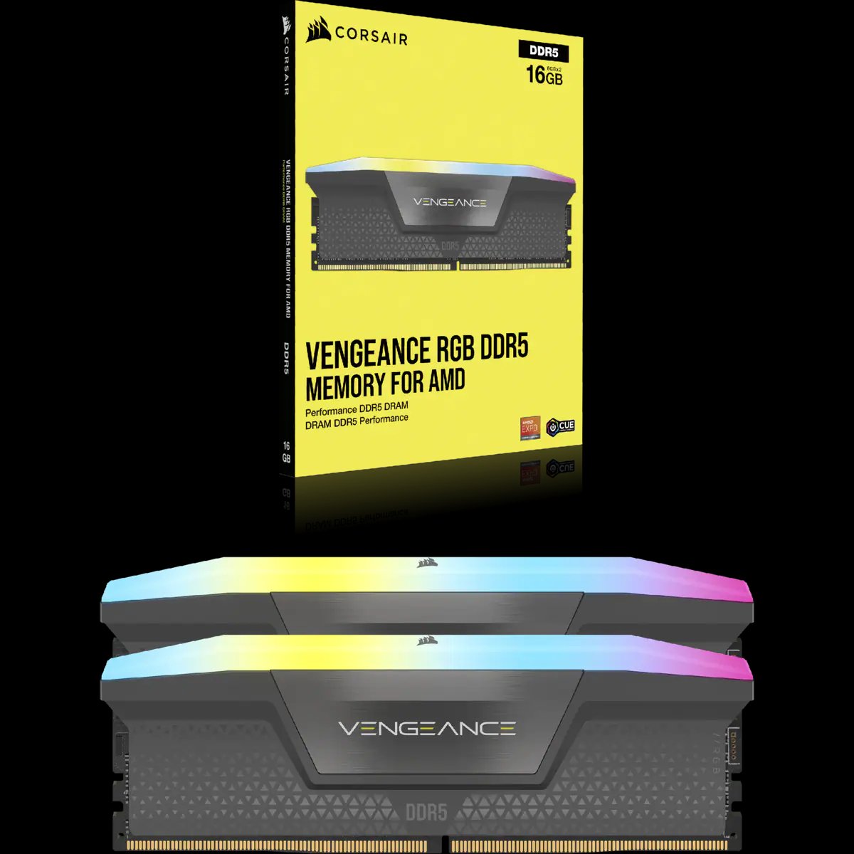 EAN 0840006600084 - Corsair Vengeance RGB módulo de memoria 32 GB 2 x 16 GB DDR5 288-pin DIMM imagen 5