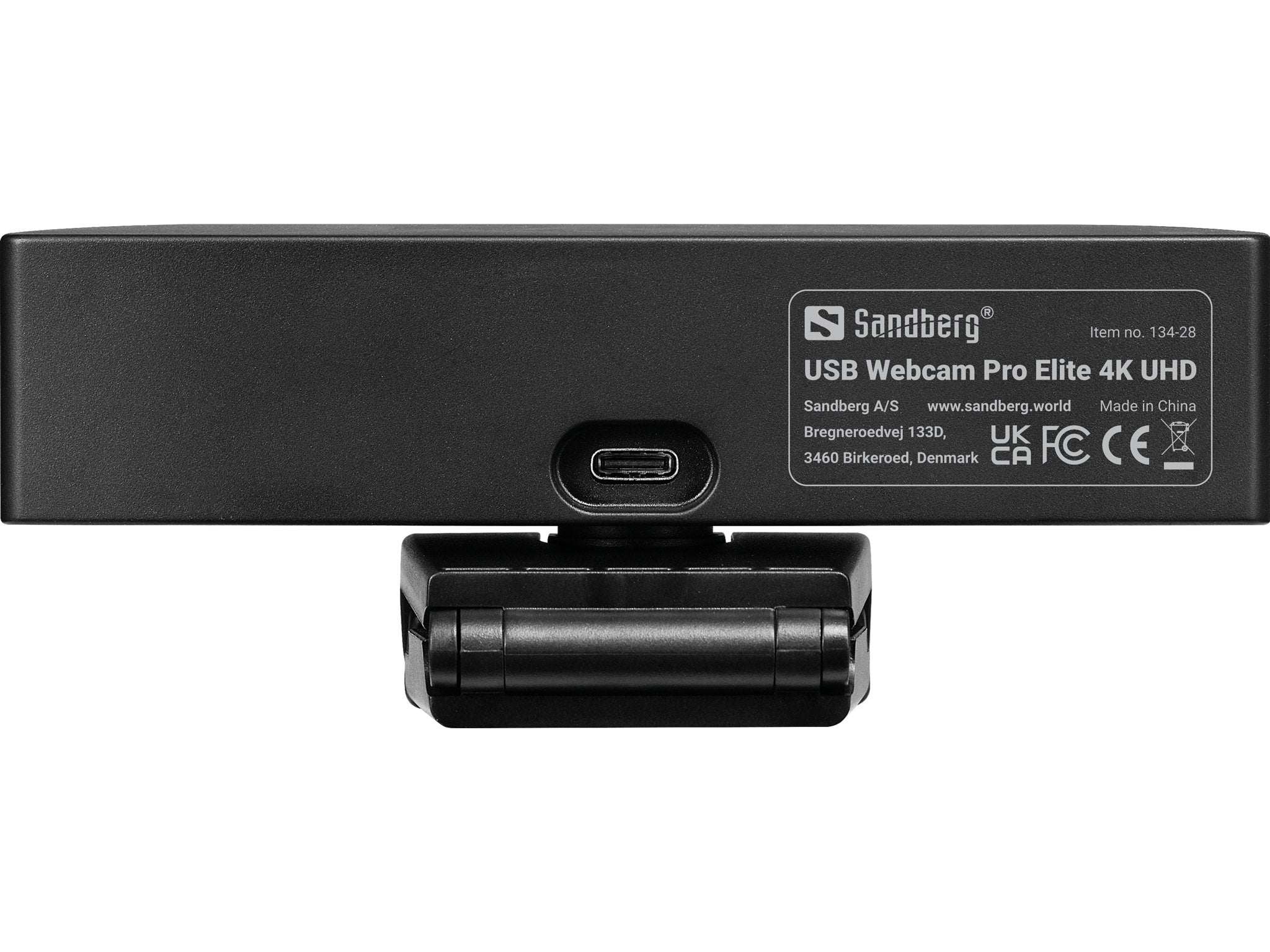 EAN 5705730134289 - Sandberg 134-28 cámara web 8,3 MP 3840 x 2160 Pixeles USB 2.0 Negro imagen 4