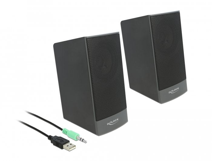 EAN 4043619270019 - DeLOCK 27001 altavoz Negro Alámbrico 3 W imagen 1