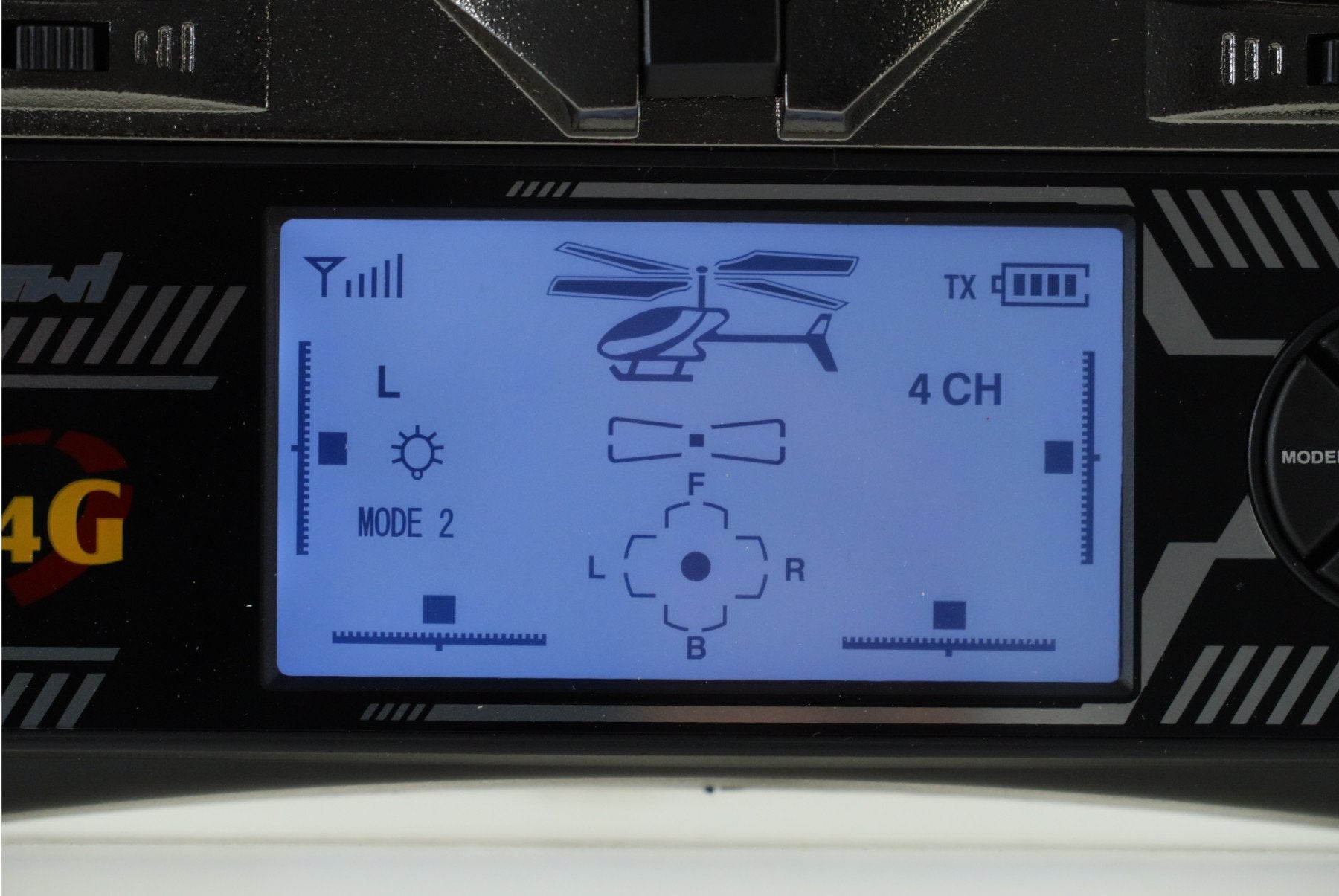 Amewi Rc Helicóptero Hzzard Pro Xl Li-Po Akku 1500mah/14+