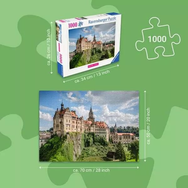 EAN 4005555013174 - Ravensburger Jigsaw Puzzle Germany Puzzle rompecabezas 1000 pieza(s) Edificios imagen 3