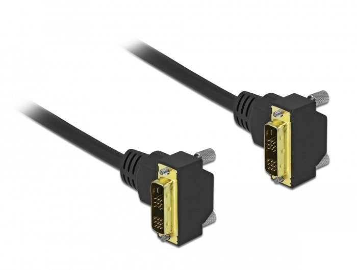 Delock Dvi Cable 18+1 Macho Angular A 18+1 Macho Angular 3 M