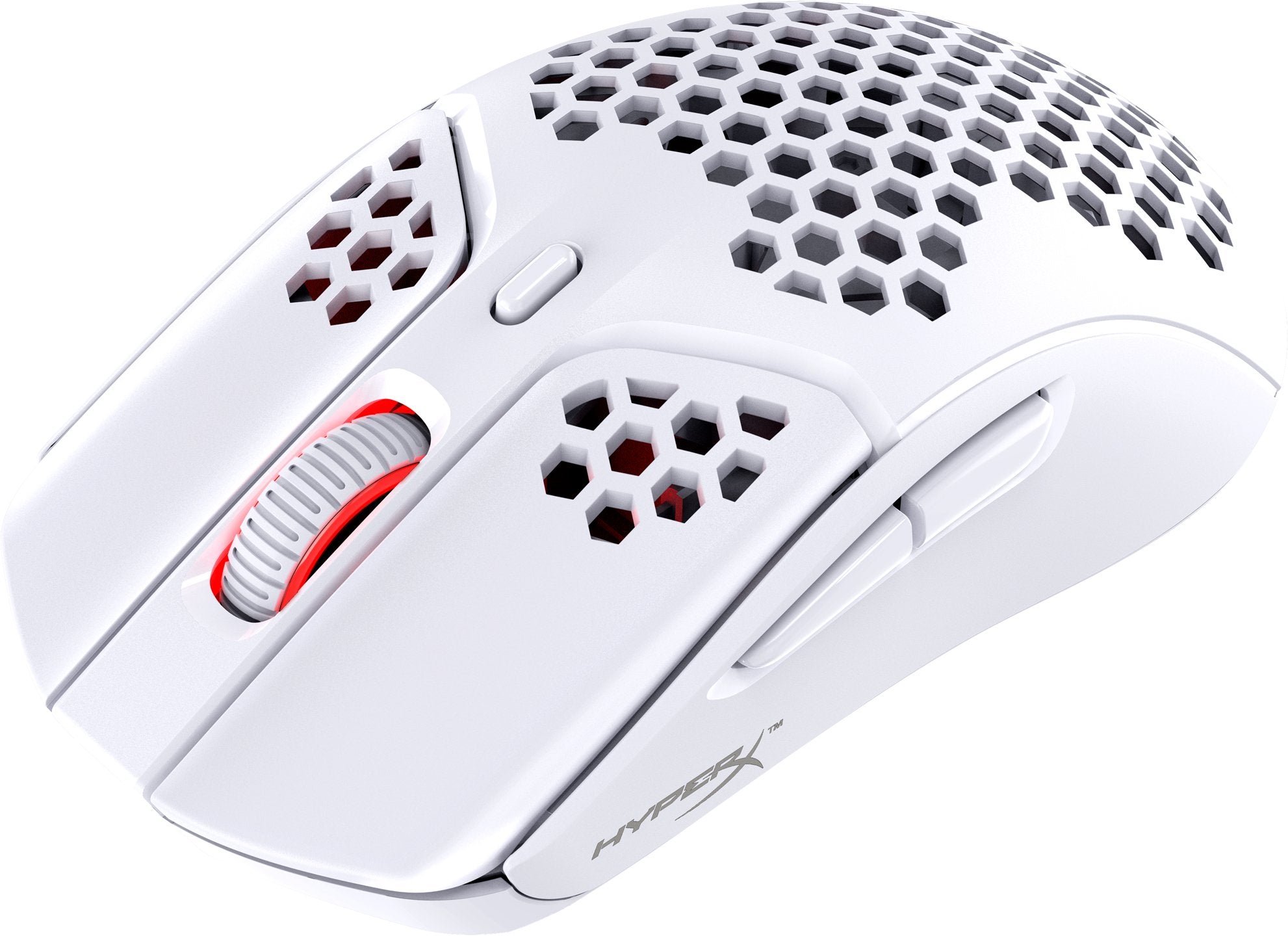 Hyperx Ratón Pulsefire Haste - Inalámbrico Gaming (Blanco)