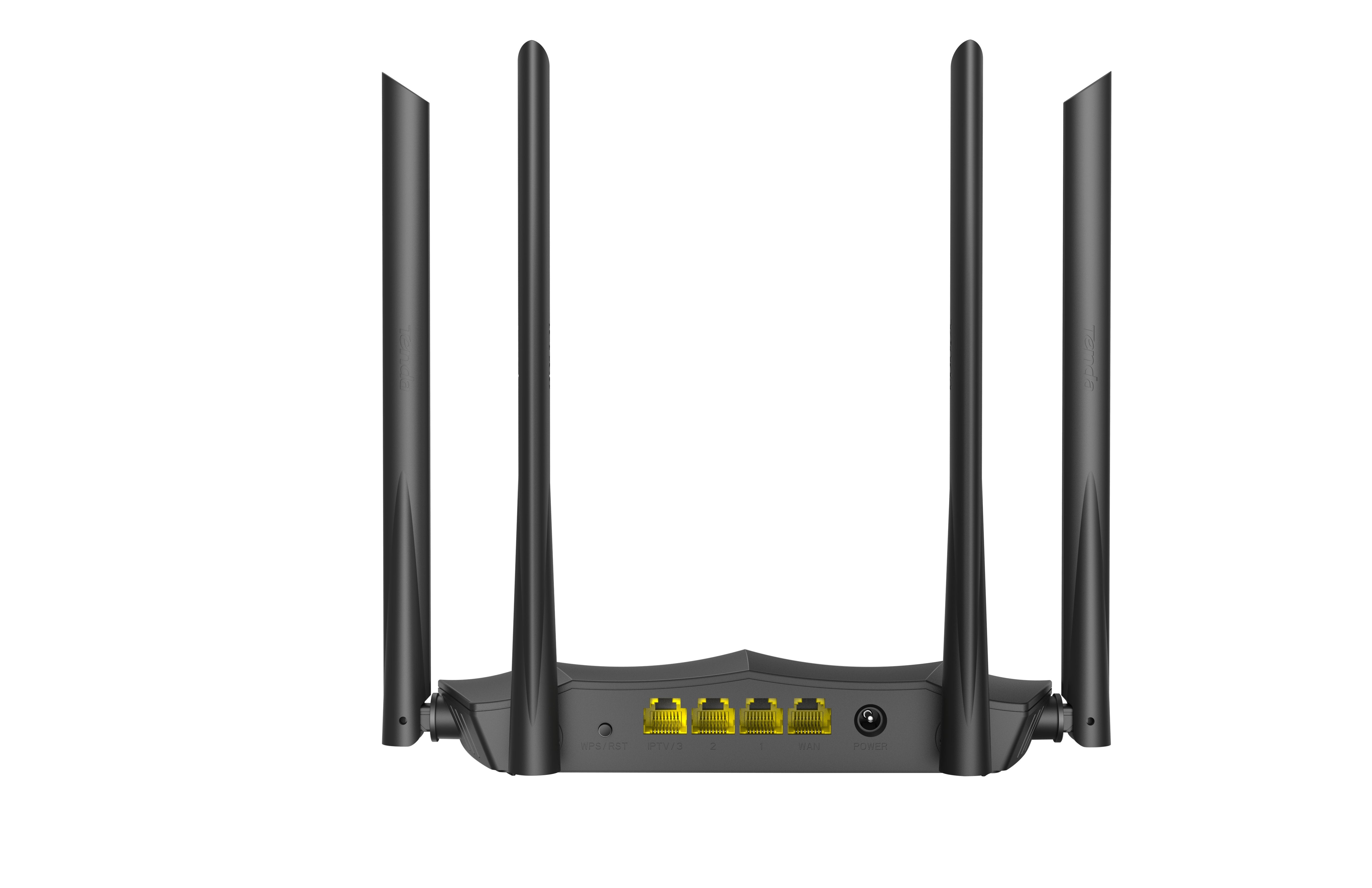 Router Inalámbrico Tenda Ac8 Doble Banda 5/2.4ghz 1*Wan 10/100/1000mbps 3*Lan 10/100/1000mbps 4*6dbi Antenas Externas Doble Banda