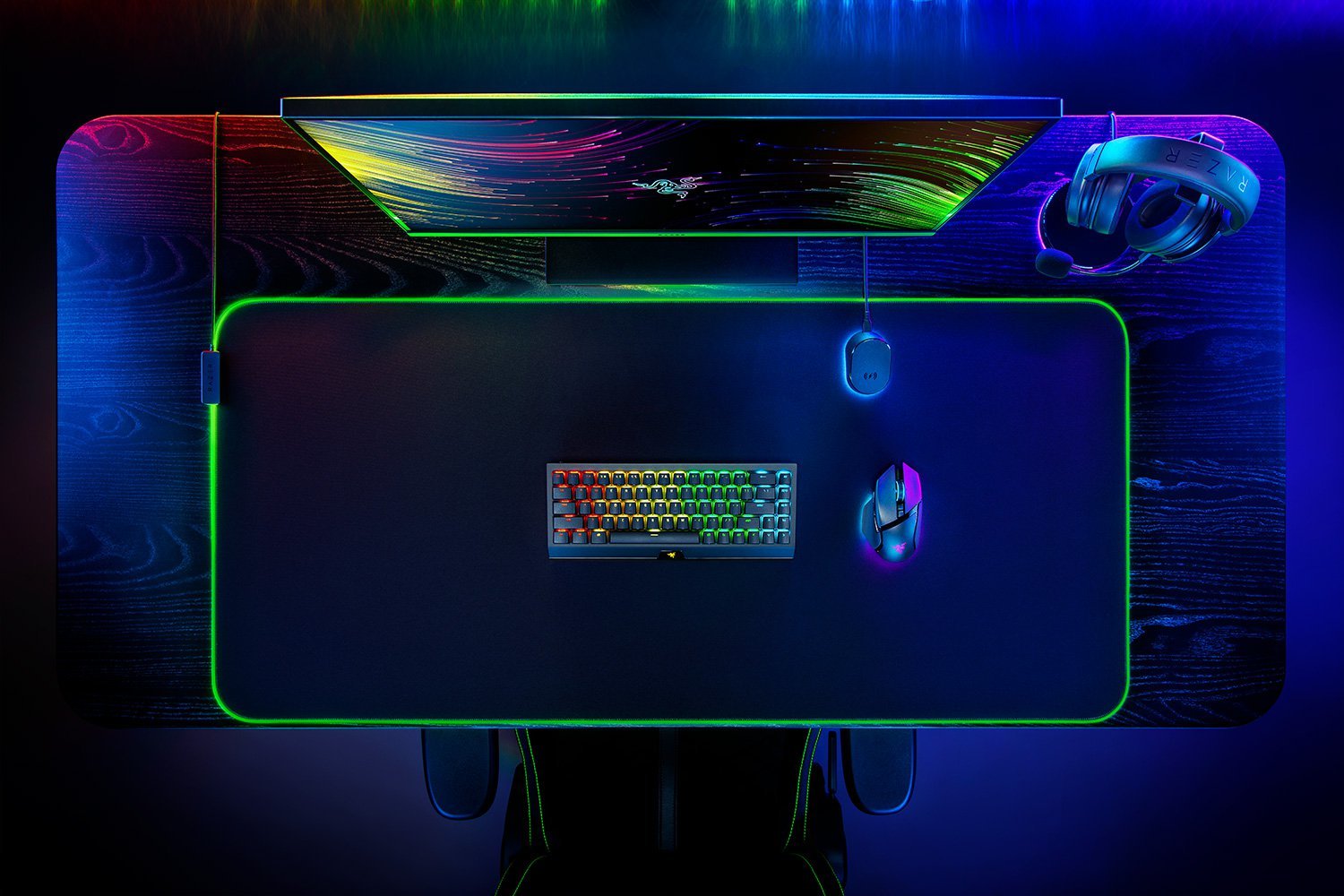 EAN 8887910063019 - Razer Goliathus Chroma Alfombrilla de ratón para juegos Negro imagen 7
