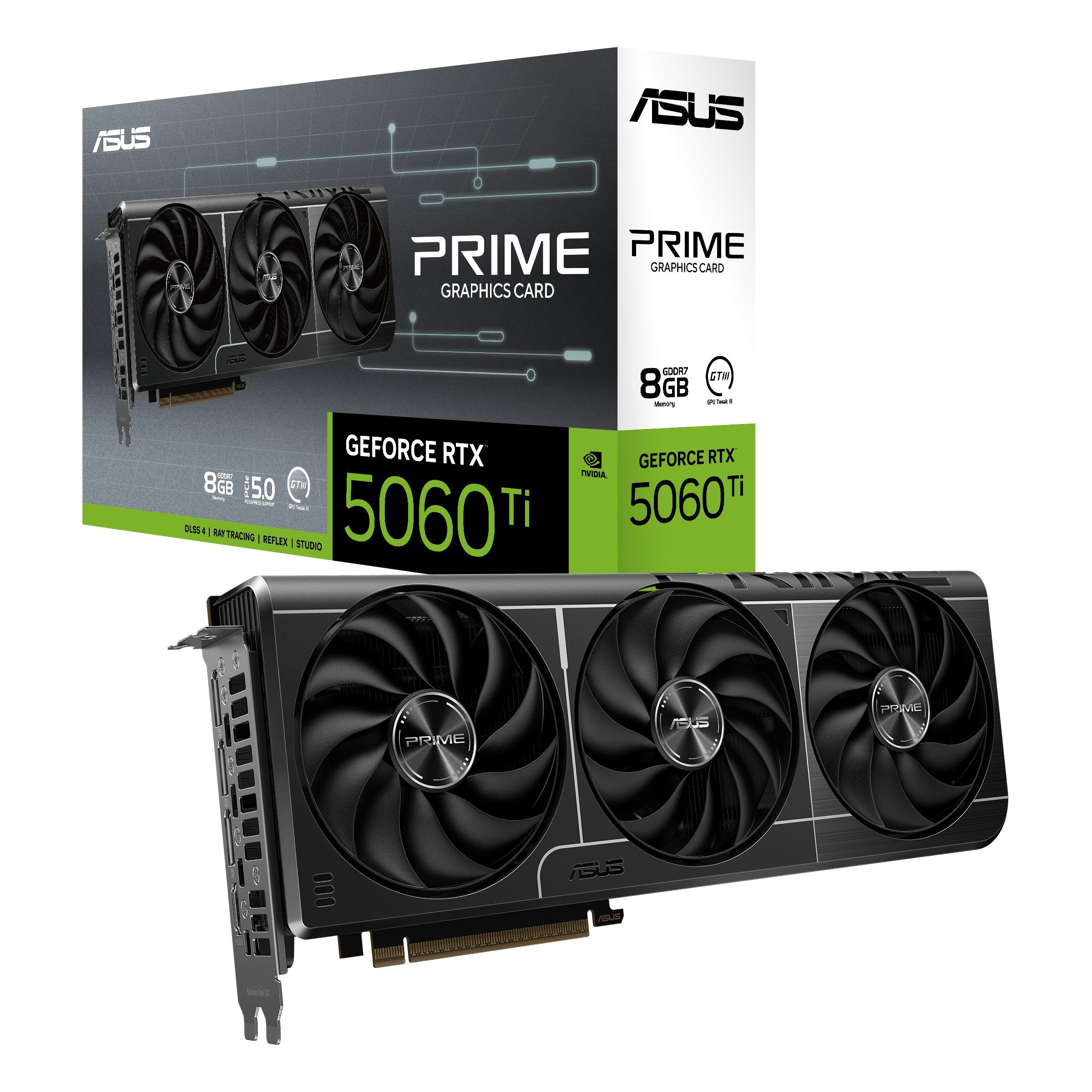 EAN 4711636014960 - ASUS Prime -RTX5060TI-8G NVIDIA GeForce RTX 5060 Ti 8 GB GDDR7 imagen 10