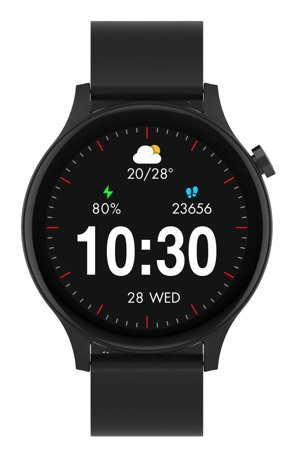 EAN 5706751076633 - Denver SWC-338B 3,51 cm (1.38") TFT 44.5 mm Digital 240 x 240 Pixeles Pantalla táctil Negro imagen 9