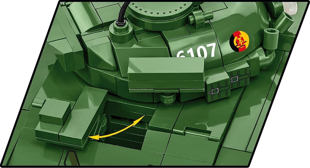 EAN 5902251026257 - COBI T-72 (East Germany/Soviet) imagen 5