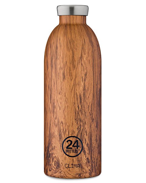 24bottles Clima Bottle Sequoia Wood 850 Ml