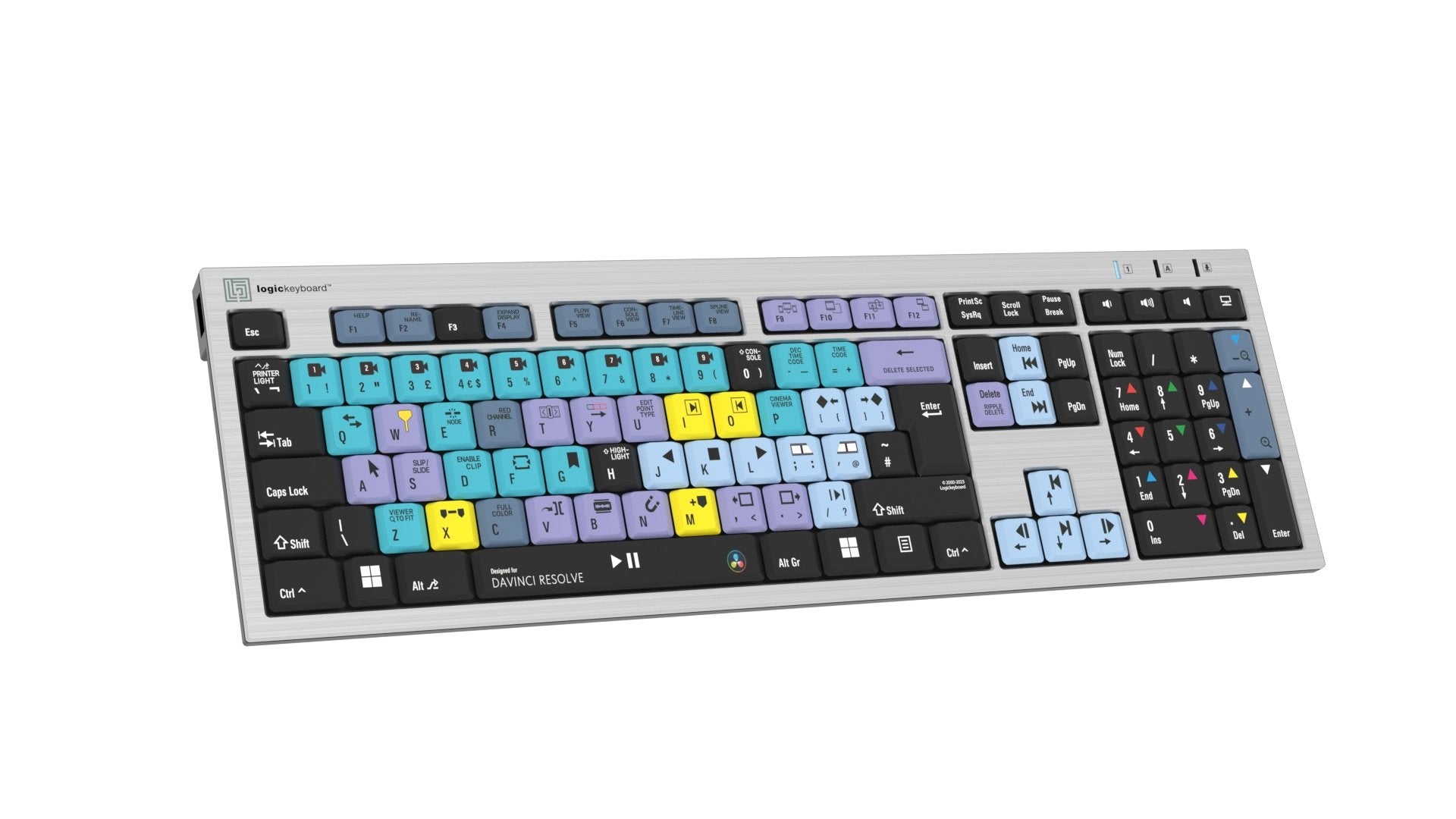 Logickeyboard Davinci Resolve Classic Uk (Pc Slim)