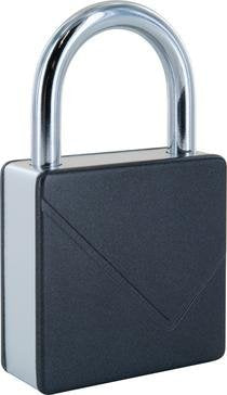 Cerradura De Huella Digital Schwaiger Con Grillete De Acero + Llave De Emergencia