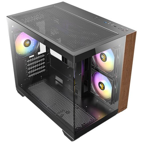 EAN 0761345101387 - Antec CX600M Midi Tower Negro, Madera imagen 6
