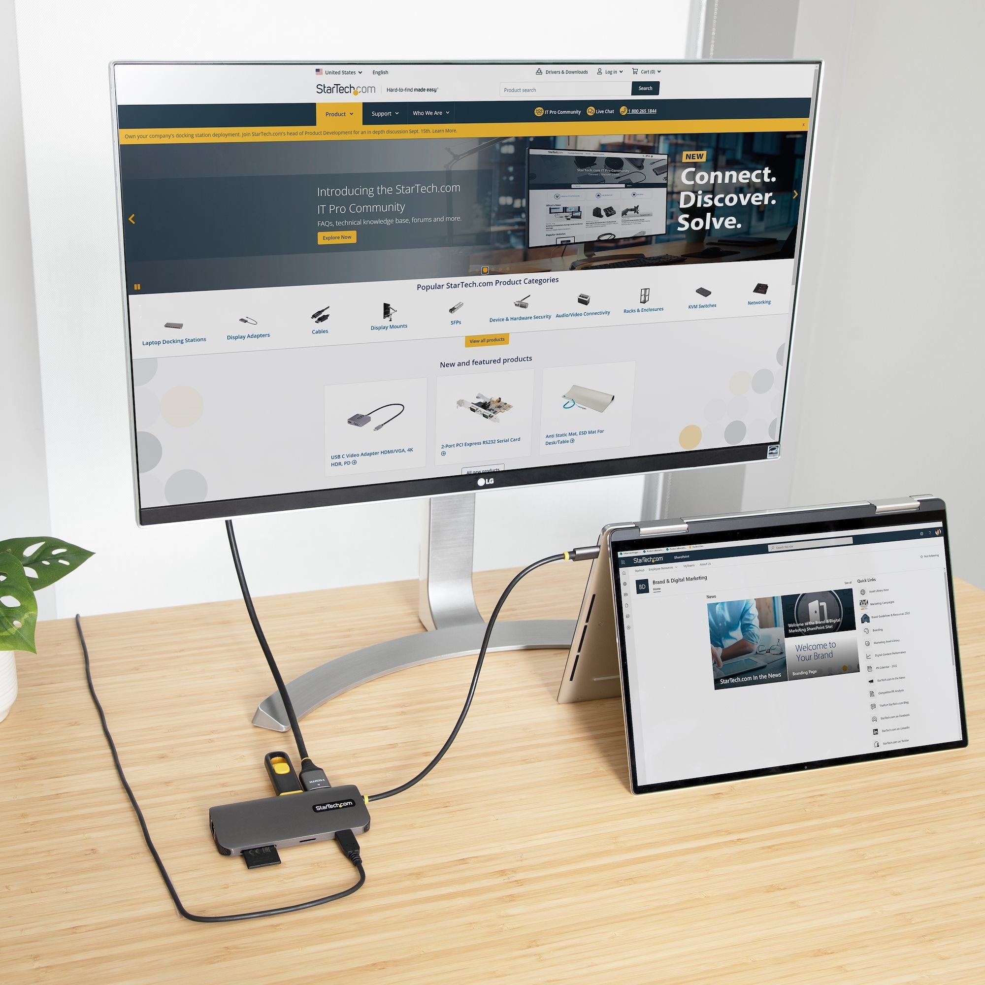 EAN 0065030895552 - StarTech.com 115B-USBC-MULTIPORT base para portátil y replicador de puertos Alámbrico USB 3.2 Gen 1 (3.1 imagen 10