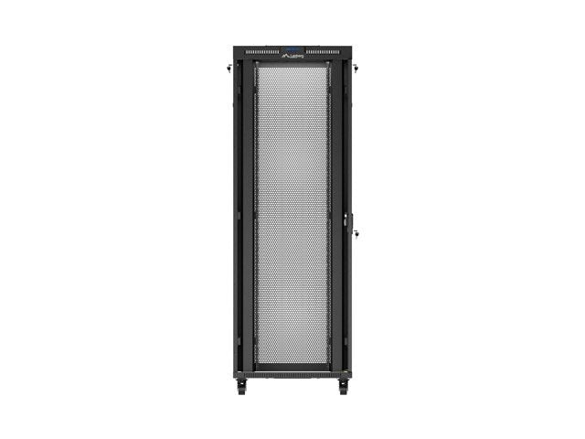 Lanberg Rack Cabinet 19 Free-Standing 47u 800x800 Flat Pack Mesh Door Lcd Black